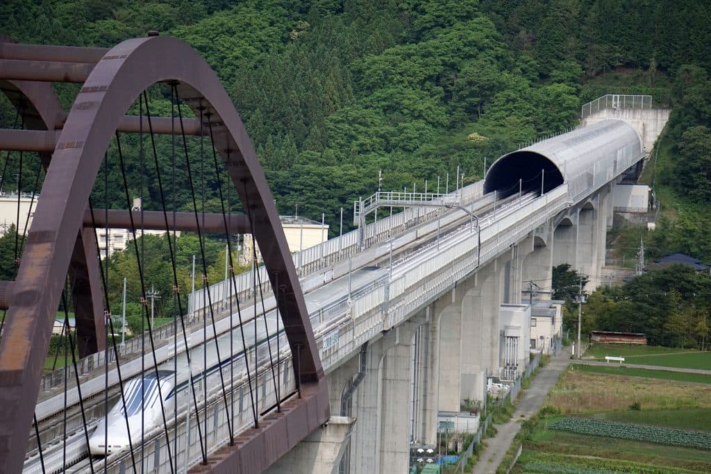 Treno a levitazione magnetica Giappone