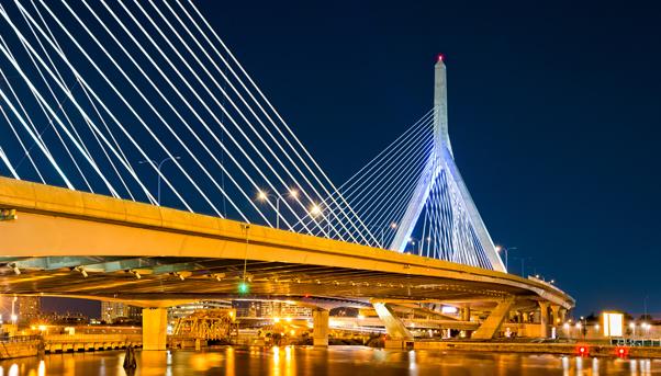 Zakim Bunker Hill Bridge, Boston