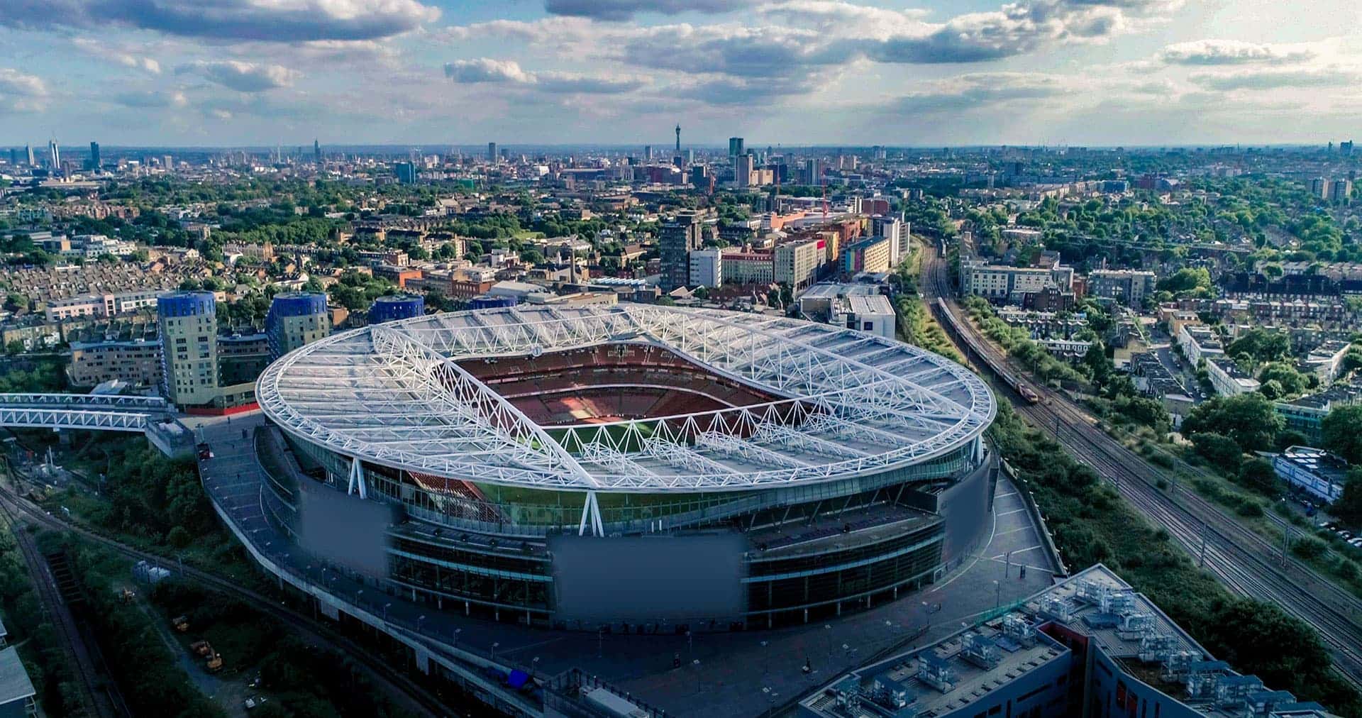 Football Stadium View